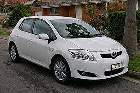 2007 Toyota Corolla (ZRE152R) Conquest Seca 5-door hatchback (2015-07-03) 01.jpg
